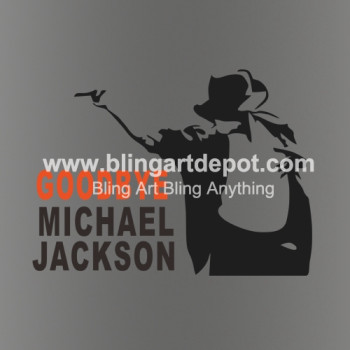 GoodBye Michael Jackson Iron On Transfers Vinyl GoodBye Michael Jackson Iron On Transfers Vinyl